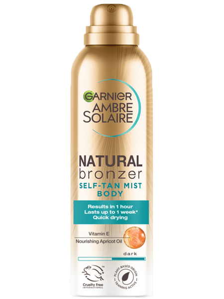 AMBRE SOLAIRE self tan body mist org 150ml